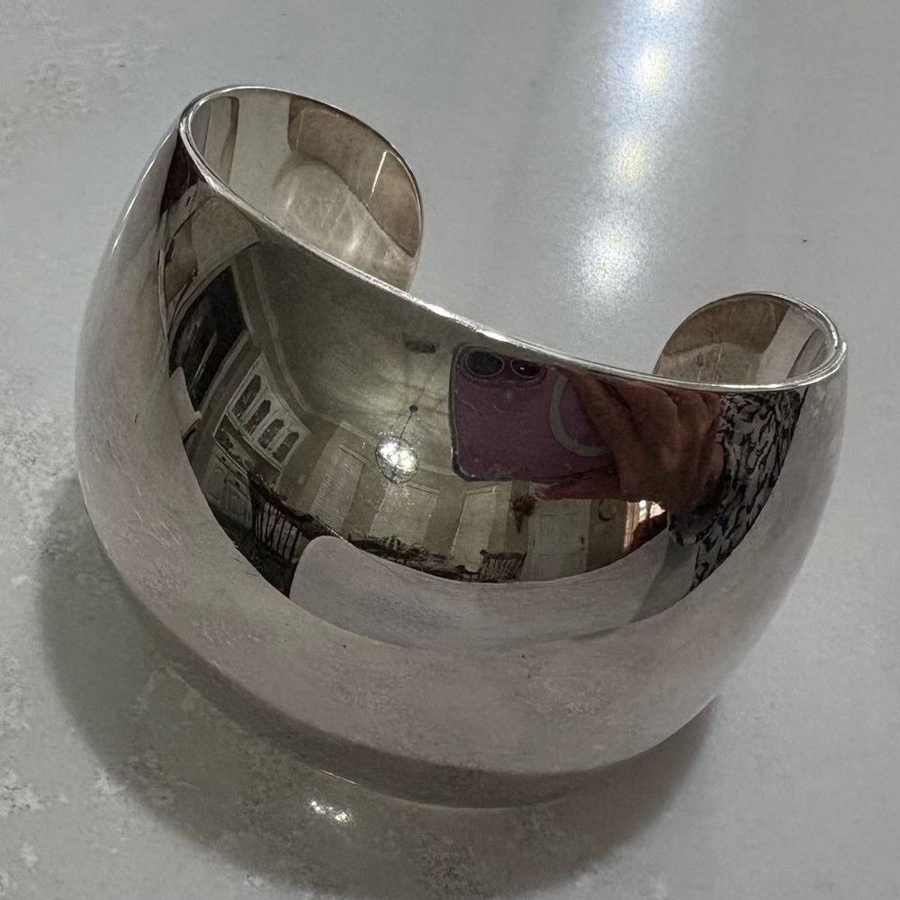 Artie Yellowhorse Sterling Silver Cuff Bracelet
